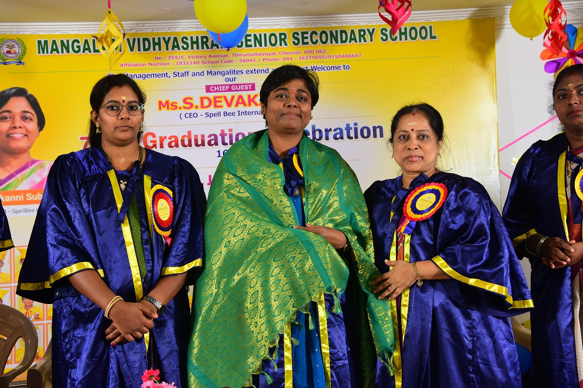 Mangalam Vidhyashram in Thirumullaivoyal Chennai Tamilnadu.