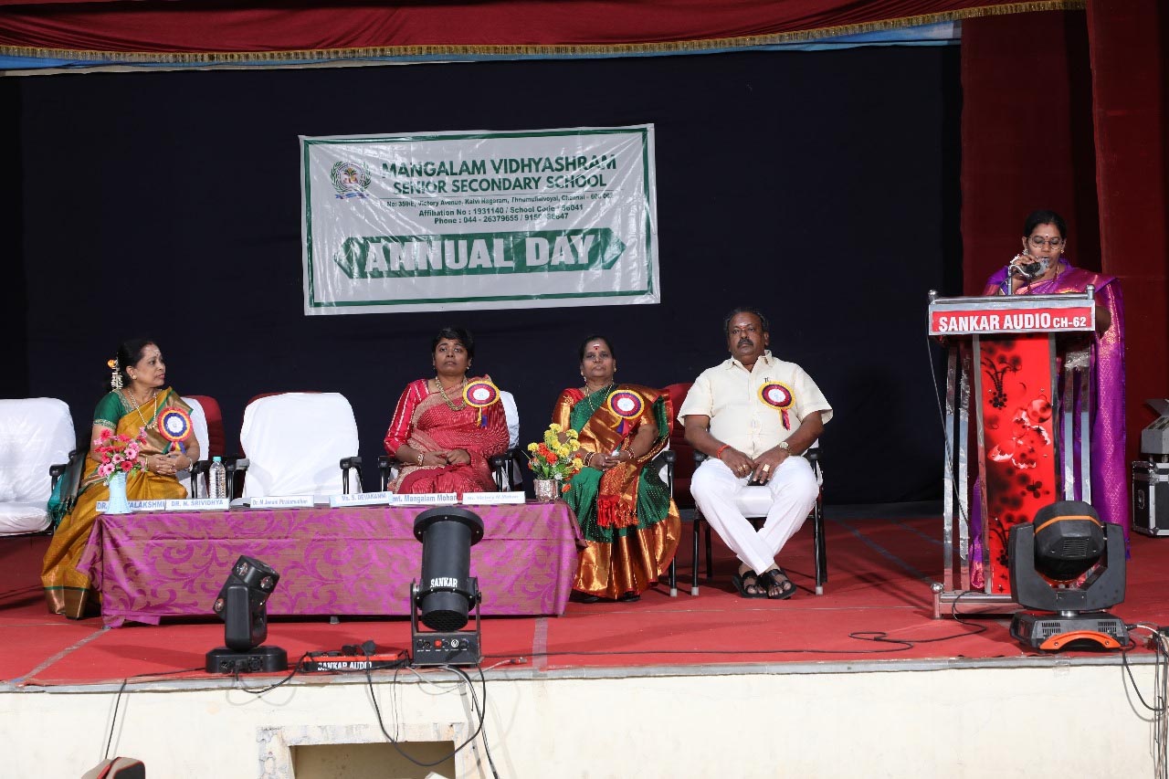 Mangalam Vidhyashram in Thirumullaivoyal Chennai Tamilnadu.