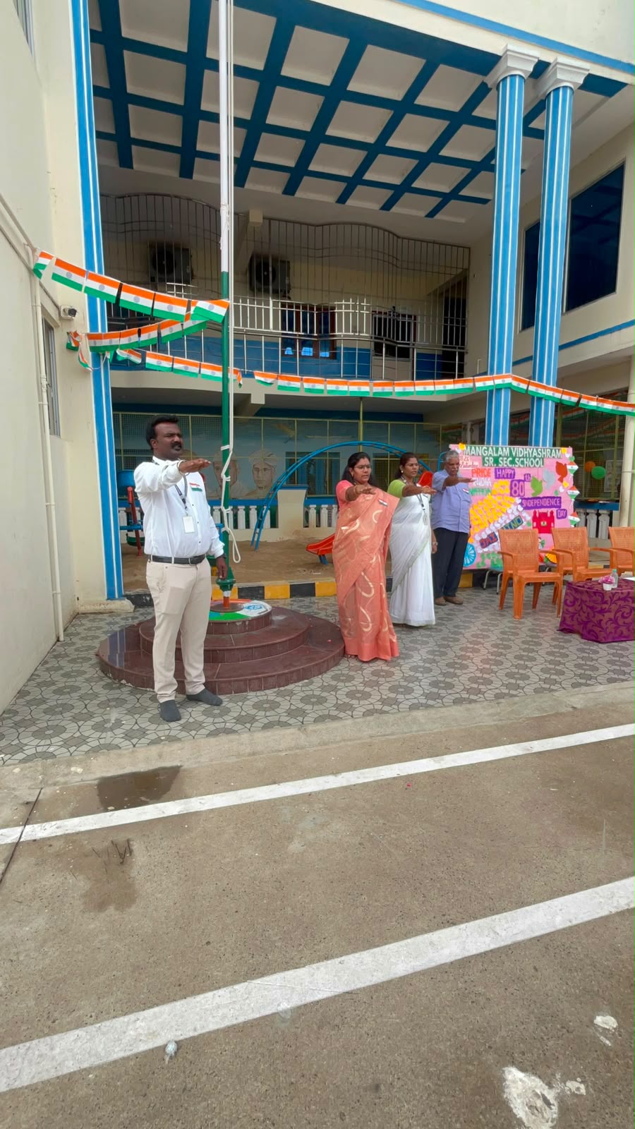 Mangalam Vidhyashram in Thirumullaivoyal Chennai Tamilnadu.