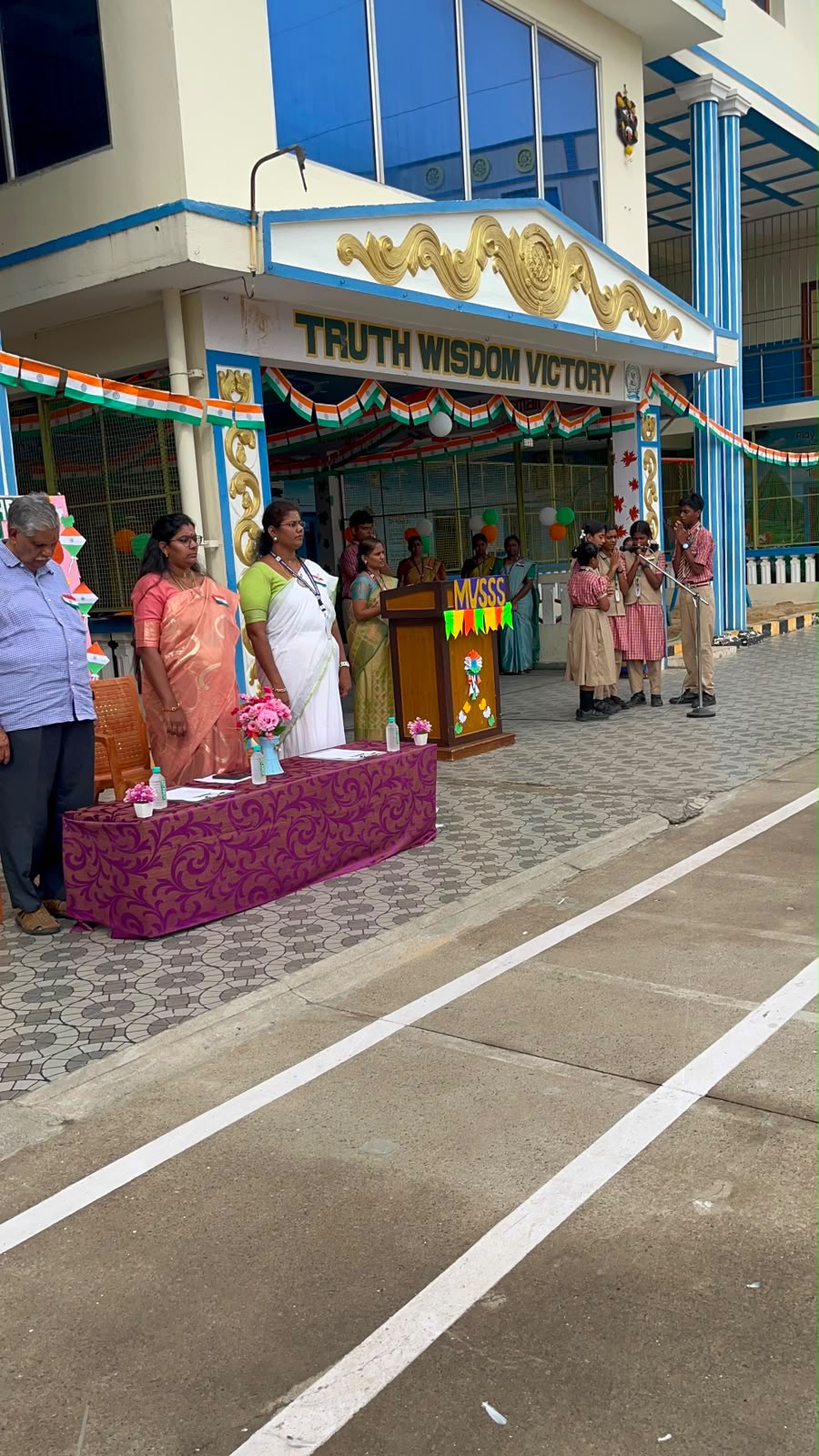 Mangalam Vidhyashram in Thirumullaivoyal Chennai Tamilnadu.