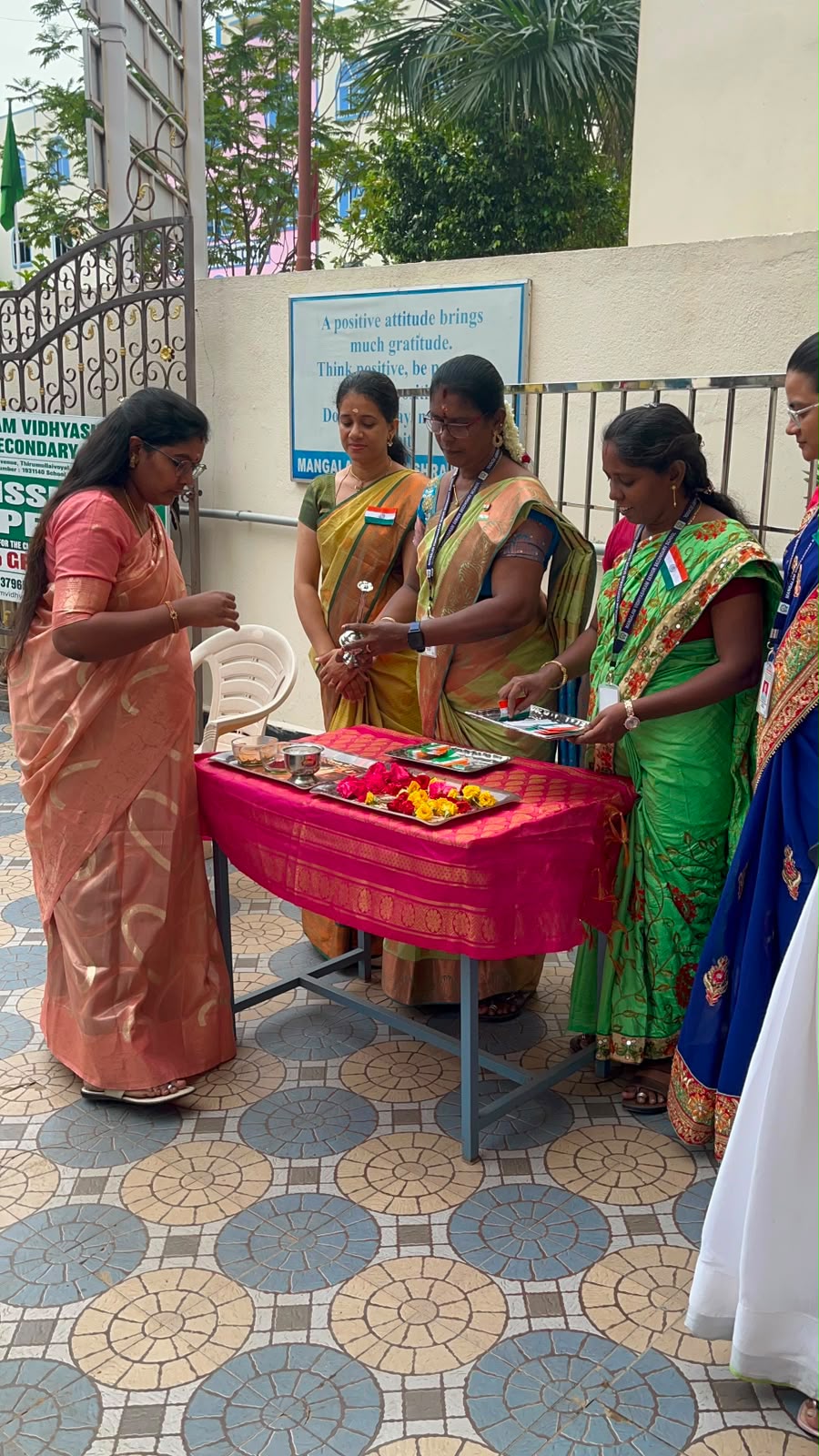 Mangalam Vidhyashram in Thirumullaivoyal Chennai Tamilnadu.