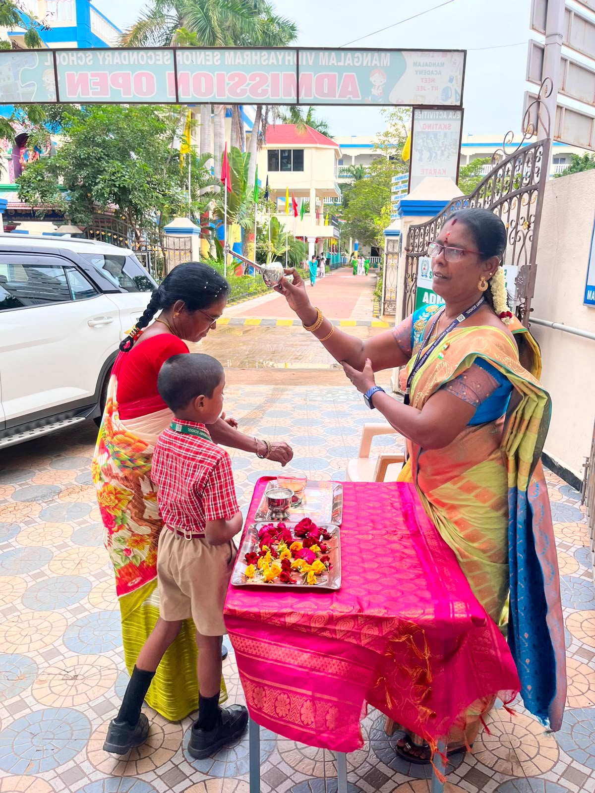 Mangalam Vidhyashram in Thirumullaivoyal Chennai Tamilnadu.